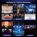 Teclado Controlador Ptz Tenveo Kb300pro NDI Pantalla 7 Pulg