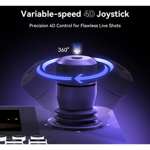 Teclado Controlador Ptz Tenveo Kb300pro NDI Pantalla 7 Pulg