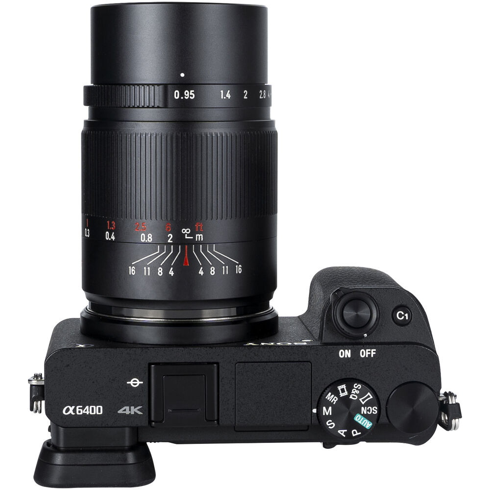 Lente 7Artisans Manual 25mm F0.95 Sony E Mount APSC