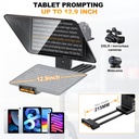 Teleprompter LENSGO TC12 para Camaras