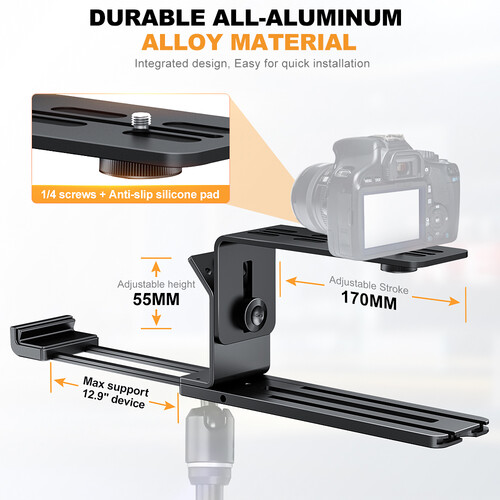 Teleprompter LENSGO TC12 para Camaras