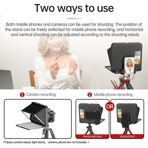 Teleprompter LENSGO TC7 Portatil para Smartphone