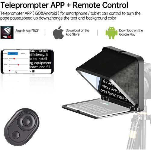Teleprompter LENSGO TC7 Portatil para Smartphone