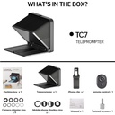 Teleprompter LENSGO TC7 Portatil para Smartphone