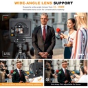 Teleprompter LENSGO TC7II Ultimate kit para camara y Smartphone