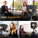 Teleprompter LENSGO TC7II Ultimate kit para camara y Smartphone