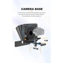 Teleprompter LENSGO TC7II Ultimate kit para camara y Smartphone