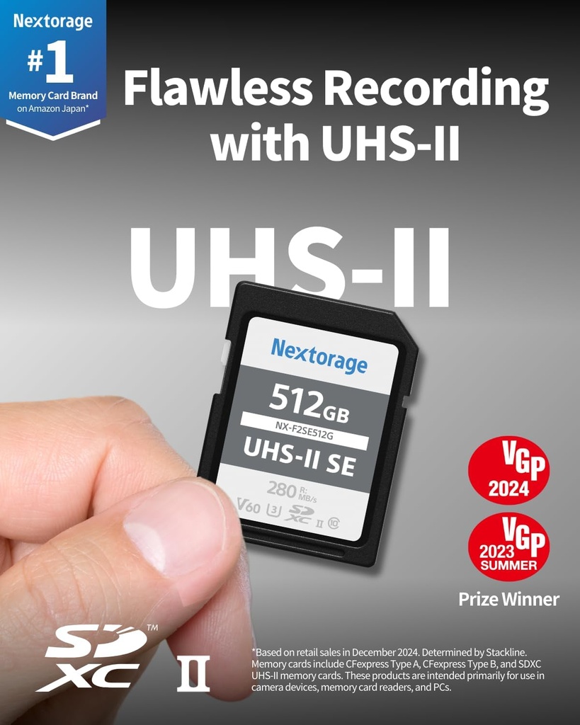 Memoria Sd 256gb Nextorage V60 Sdxc UHS-II