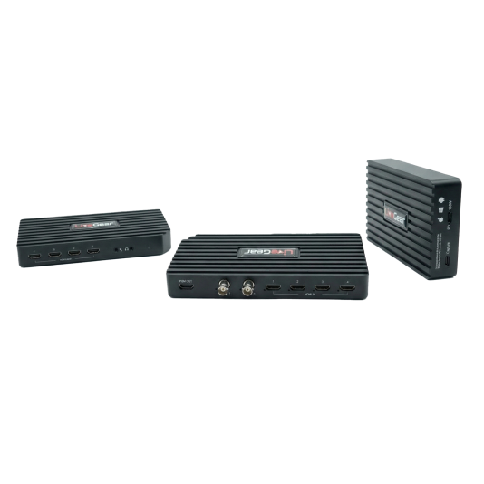 Capturadora de Video LiveGear 4K Caplink LiveGear 4CH: HDMI + 2CH SDI