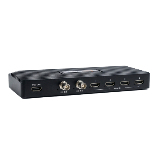 Capturadora de Video LiveGear 4K Caplink LiveGear 4CH: HDMI + 2CH SDI