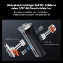 Empuñadura Camera Side Handle Dual Mounting K&f Concept KF31.235