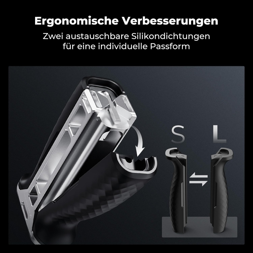 Empuñadura Camera Side Handle Dual Mounting K&f Concept KF31.235