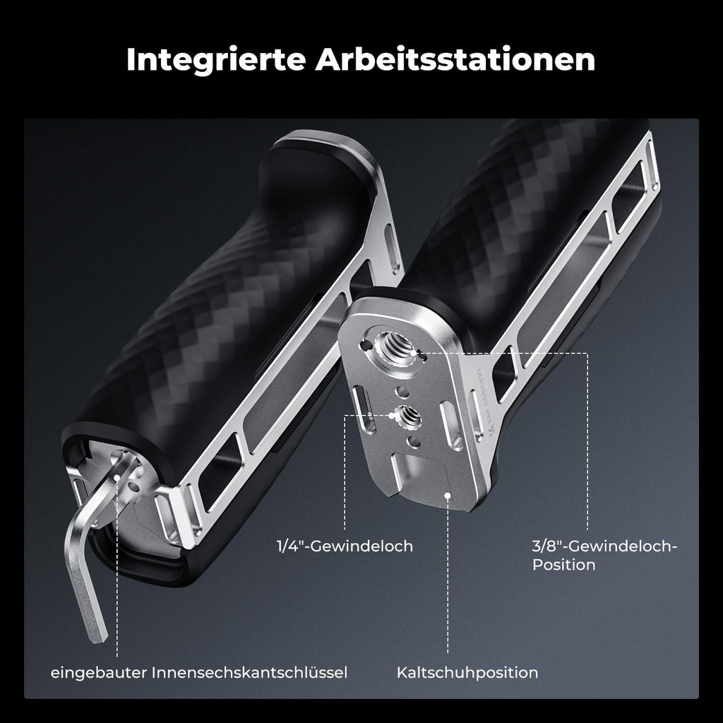 Empuñadura Camera Side Handle Dual Mounting K&f Concept KF31.235