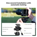 Tripode K&F Concept 190 cm Camara Smartphone KF09.154
