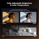 Luz de Video Led K&f Concept KF34.063 Recargable 10W 20 Gobos