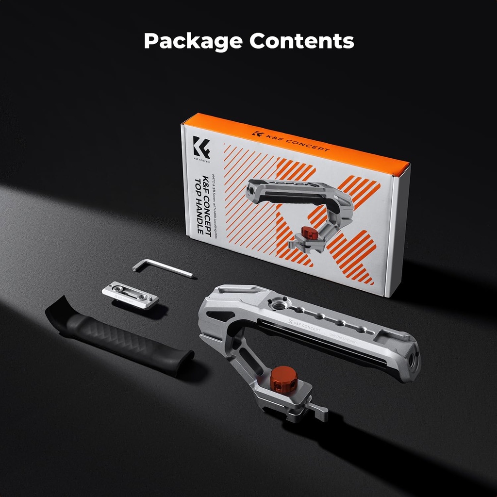Empuñadura Camera Side Handle Dual Mounting K&f Concept KF31.234