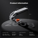 Empuñadura Camera Side Handle Dual Mounting K&f Concept KF31.234
