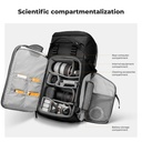 Morral Camaras Profesionales K&f Concept 40L Star Wander KF13.207V1