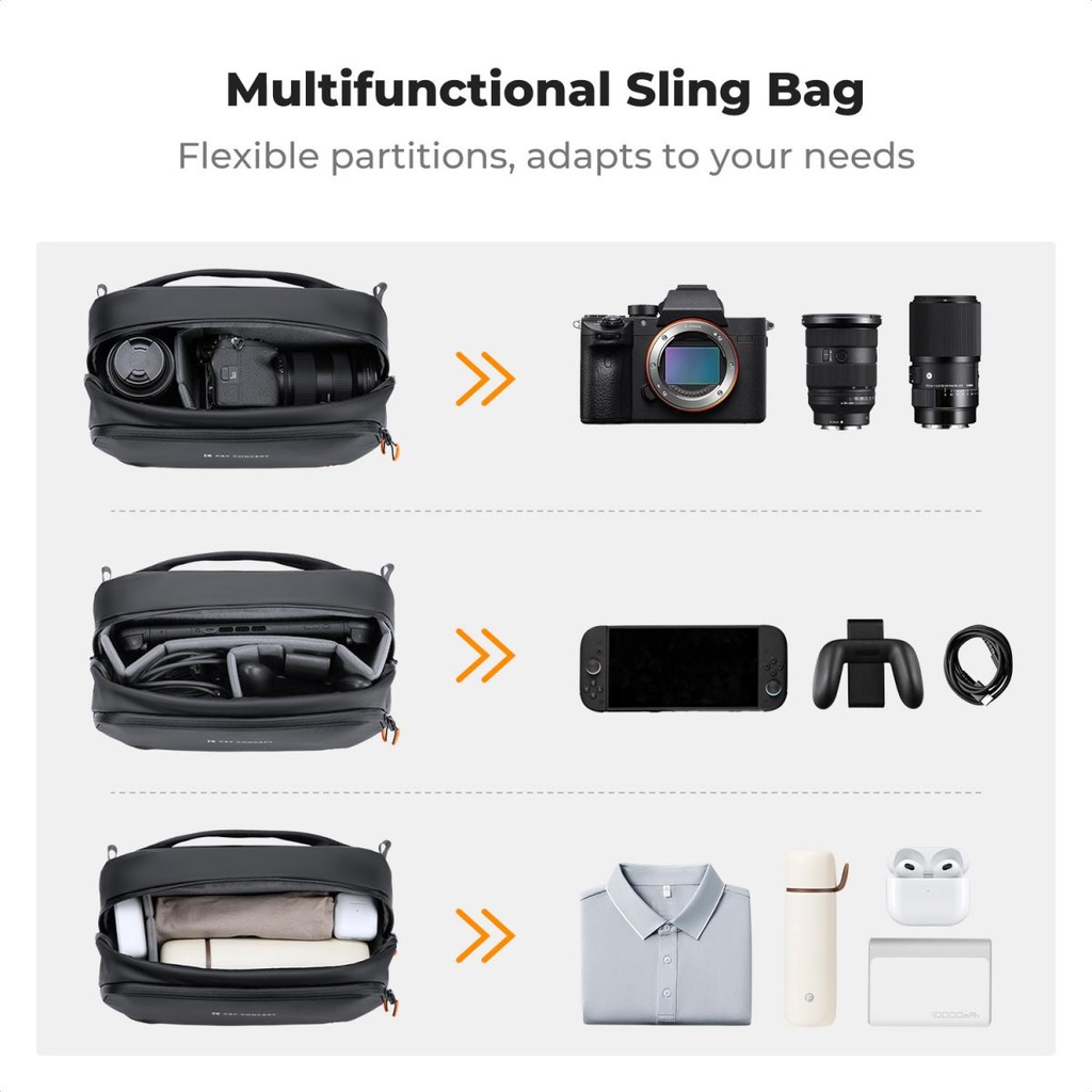 Morral Camaras Sling Bag K&f Concept KF13.227