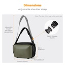 Morral Camaras Sling Bag 12L K&f Concept KF13.177V1
