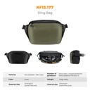 Morral Camaras Sling Bag 12L K&f Concept KF13.177V1
