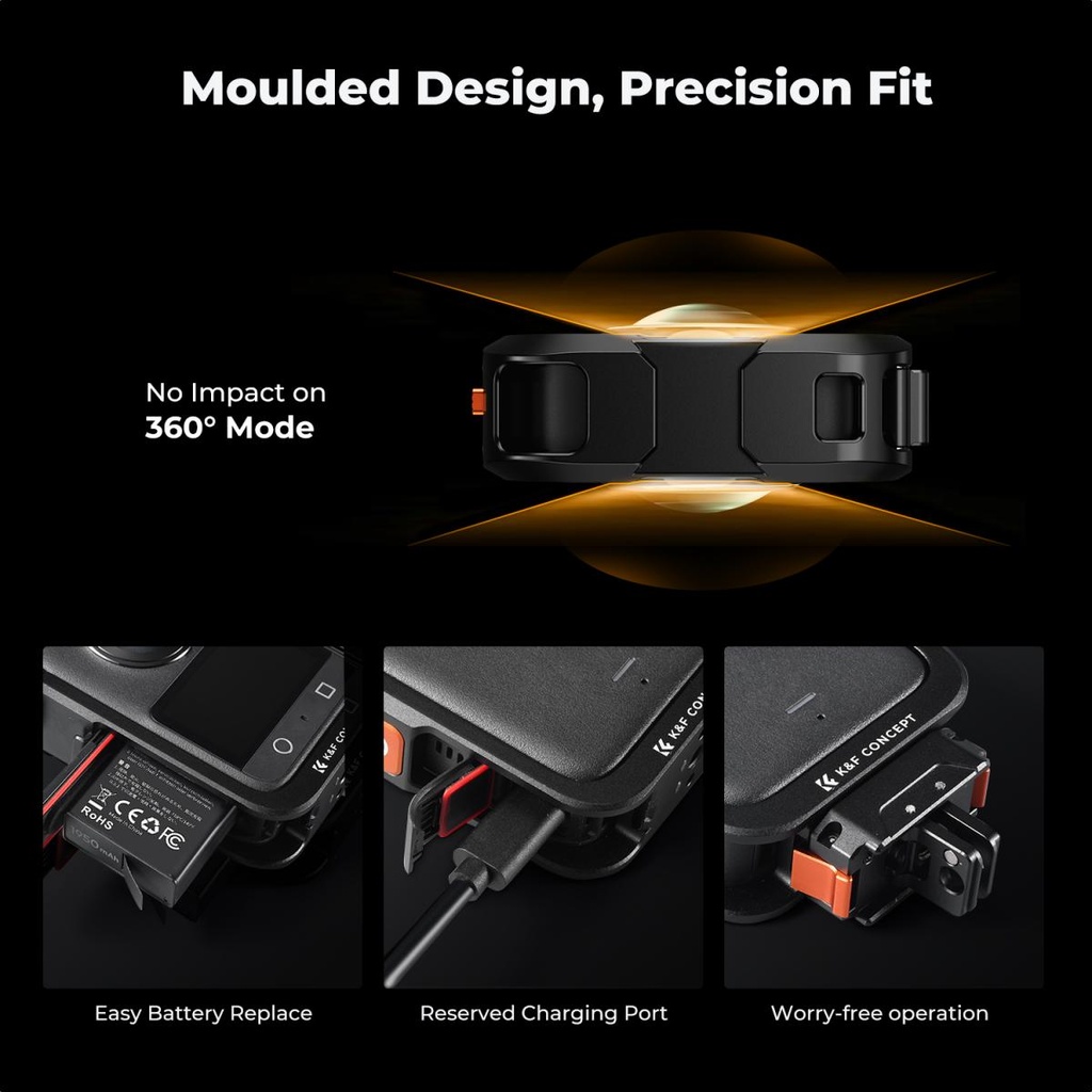 Jaula Camara Osmo Action 360 K&F CONCEPT KF12.0005V1