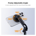 Tripode Selfie Stick 182 cm Magnetico K&F Concept KF15.0015