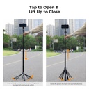 Tripode Selfie Stick 182 cm Magnetico K&F Concept KF15.0015