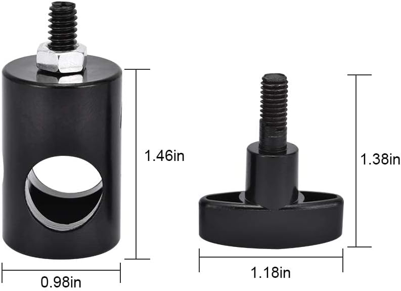 Convertidor de Espiga de paral stand a tornillo 1/4
