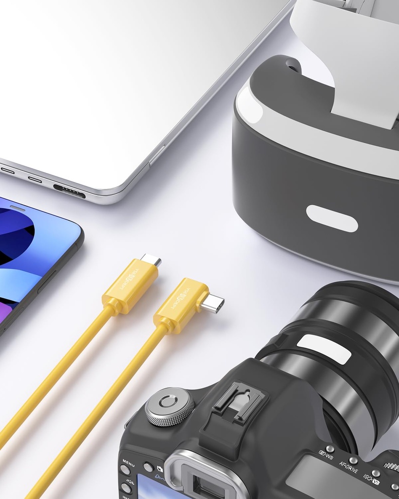 Cable Fibra Optica USB C Tethering 7,6 Metros 10Gbps