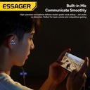 Audífonos Essager S25 In-Ear Desmontables con Micrófono HD Tipo C