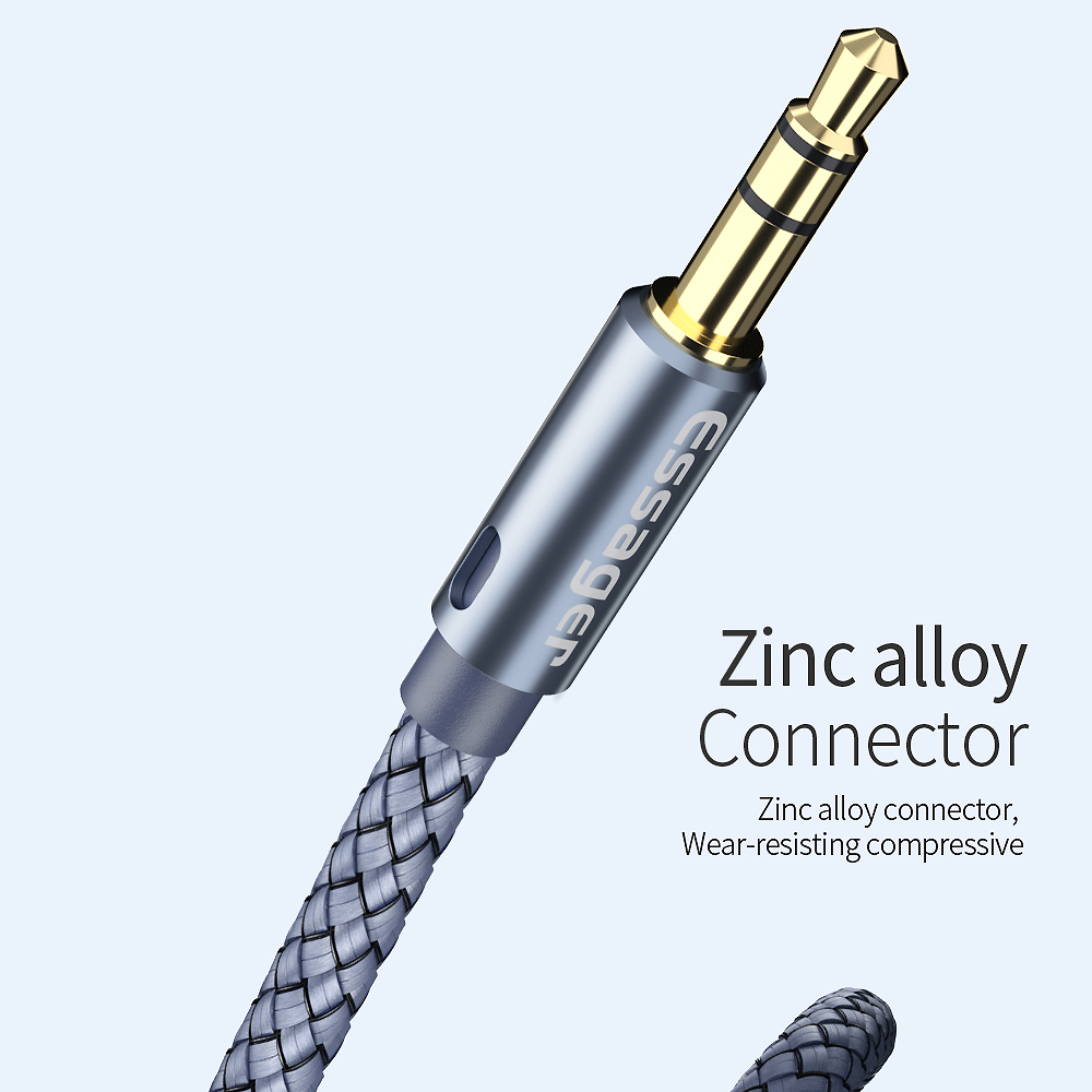 Cable Auxiliar 2 Mts Plug A Plug 3.5mm Estereo Mp3 Cornetas