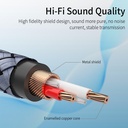Cable Auxiliar 3.5mm A Rca Macho Estereo 2mt Nylon Reforzado