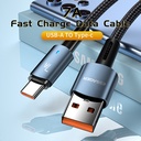 Cable USB-A A USB-C Essager 7A de 2 Metros carga y data