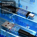 Cable USB-A A USB-C Essager 7A de 2 Metros carga y data
