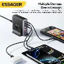 Estacion de Carga GAN Essager 85W 6 Puertos USB