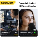 Micrófono Dinámico Essager YU7 RGB para Streaming y Podcast TIpo C