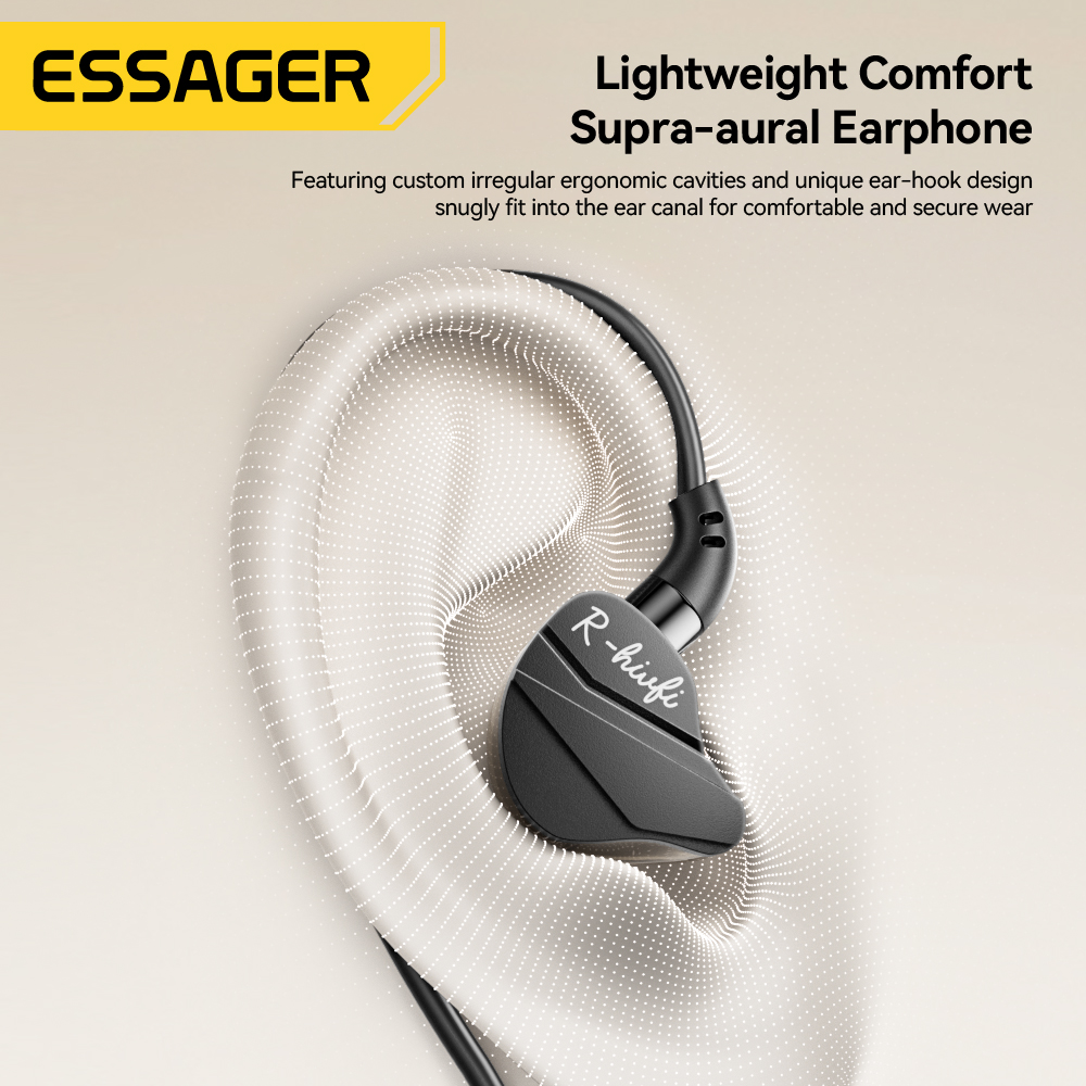 Audífonos Essager G62 In-Ear Gaming con Micrófono Plug 3.5mm