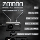 Transmisor de video Shimbol Z01000 SDI/HDMI 300 Mts 1080p