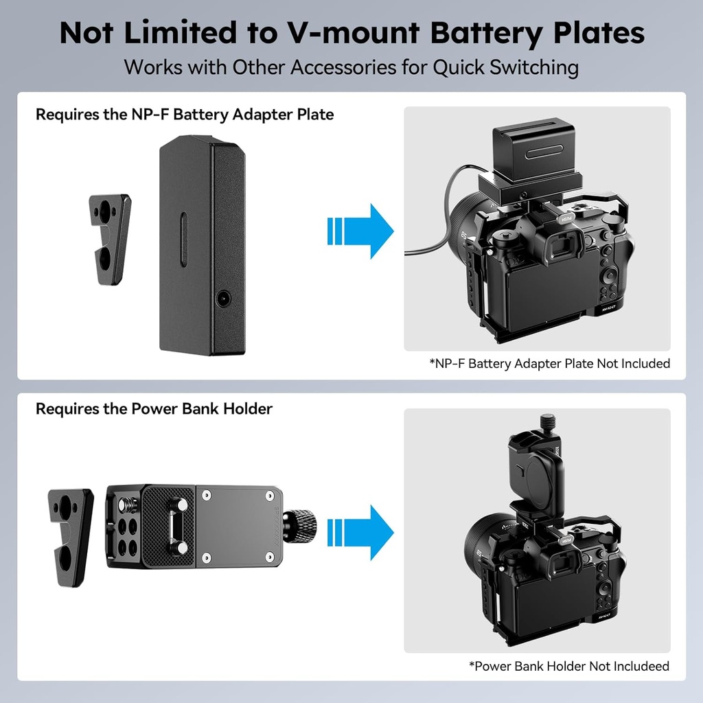 Plato Sirui Mini V Mount Battery Plate Kit AM-VM04