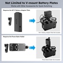 Plato Sirui Mini V Mount Battery Plate Kit AM-VM04