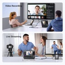 Capturadora de video UGREEN 2K HDMI a USB 3.0 HDMI Loop Out Video