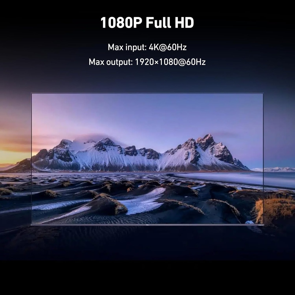 Capturadora de video BENFEI Full HD out 1080P 60 FPS