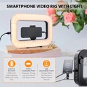 Estabilizador De Video Rig Con Luz Led RGB