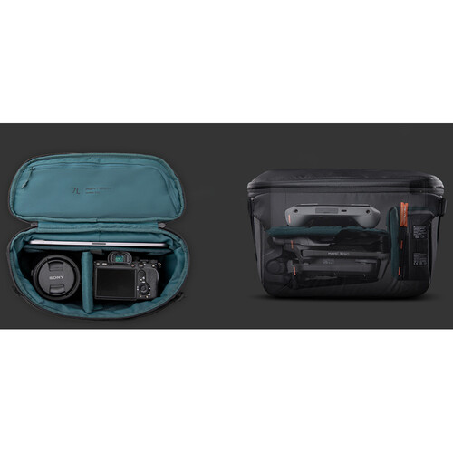 Morral PGYTECH OneMo Sling (Space Black, 7L)