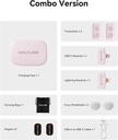 Microfono Balita Inalambrico Hollyland Lark A1 Combo Cloud Pink