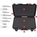 Maleta Rígida Nanuk 935 con Espuma para Equipos Audiovisuales y Cámaras Negra