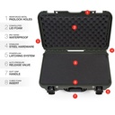 Maleta Rígida Nanuk 935 con Espuma para Equipos Audiovisuales y Cámaras Verde