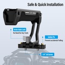 Grip Top Handle Sirui NATO Clamp Mount NATO Riel incluido SC-TH 