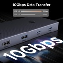  Hub Tipo C 9 En 1 Ugreen Revodok Ethernet HDMI 4K 100W PD Charging SD TF